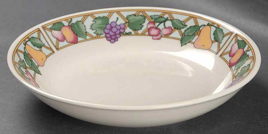 Trellis Fruits Coupe Soup Bowl by Sakura-1