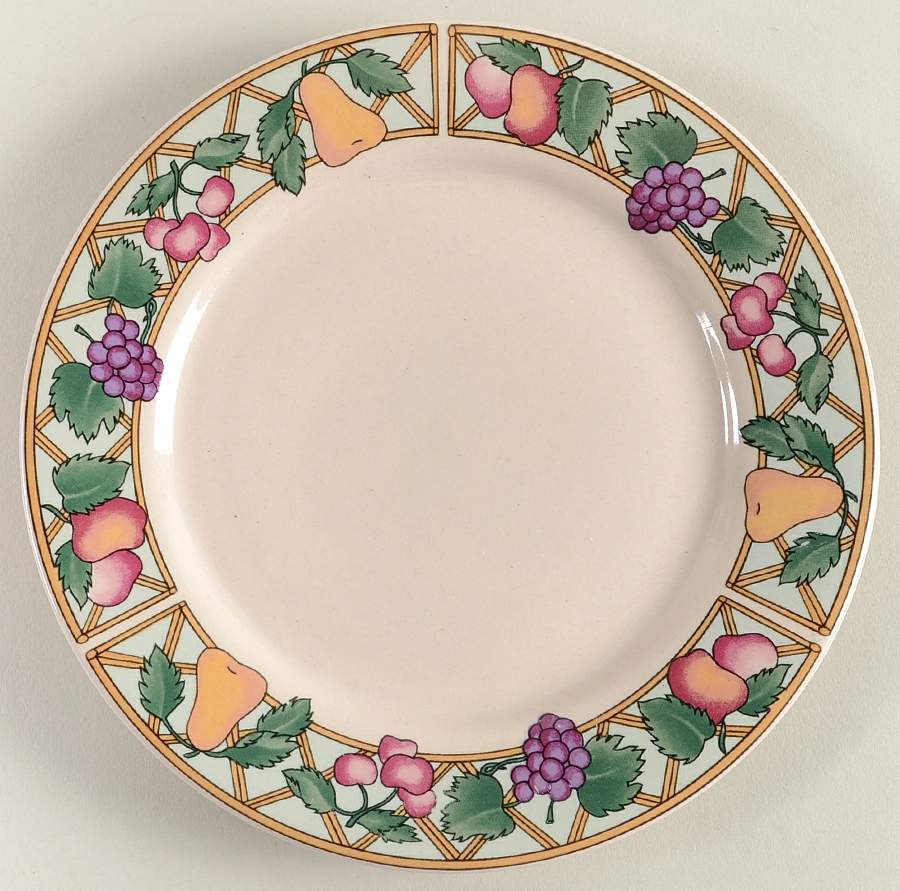 Trellis Fruits Salad Plate by Sakura-1