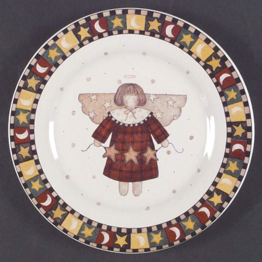 Gathering of Angels Salad Plate by Sakura-1
