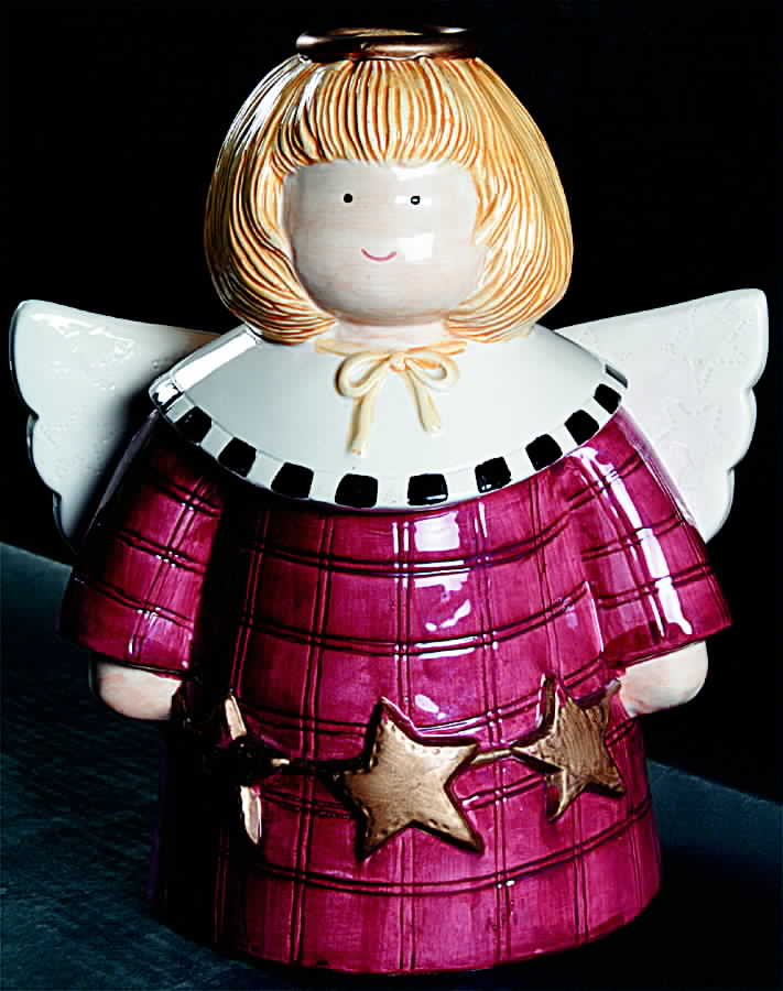 Gathering of Angels Figural Cookie Jar & Lid by Sakura-1