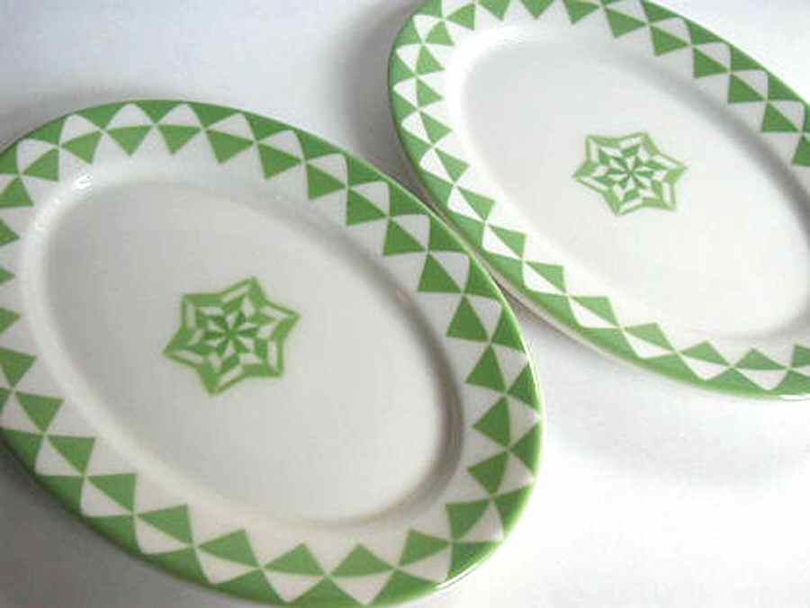 Basketweave Green Relish by Syracuse-1