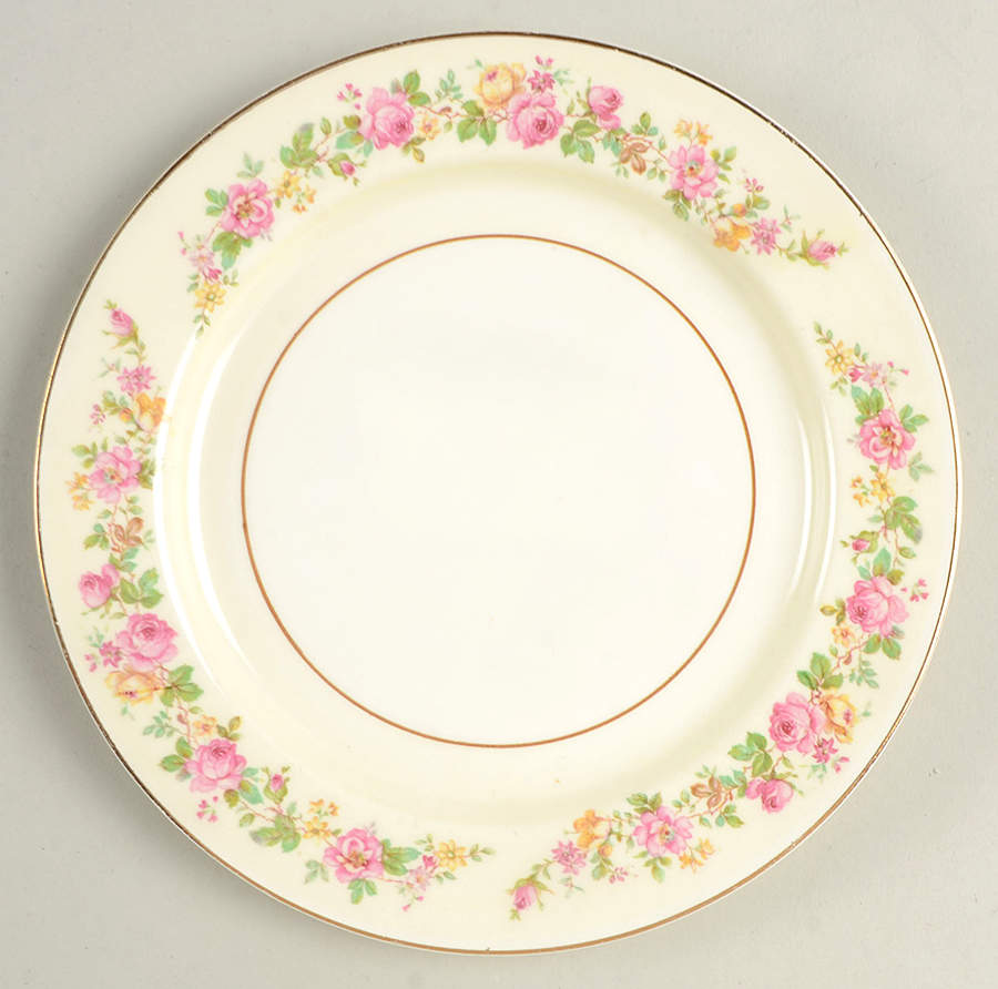 Luxury Bouquet Salad Plate by Stetson-1
