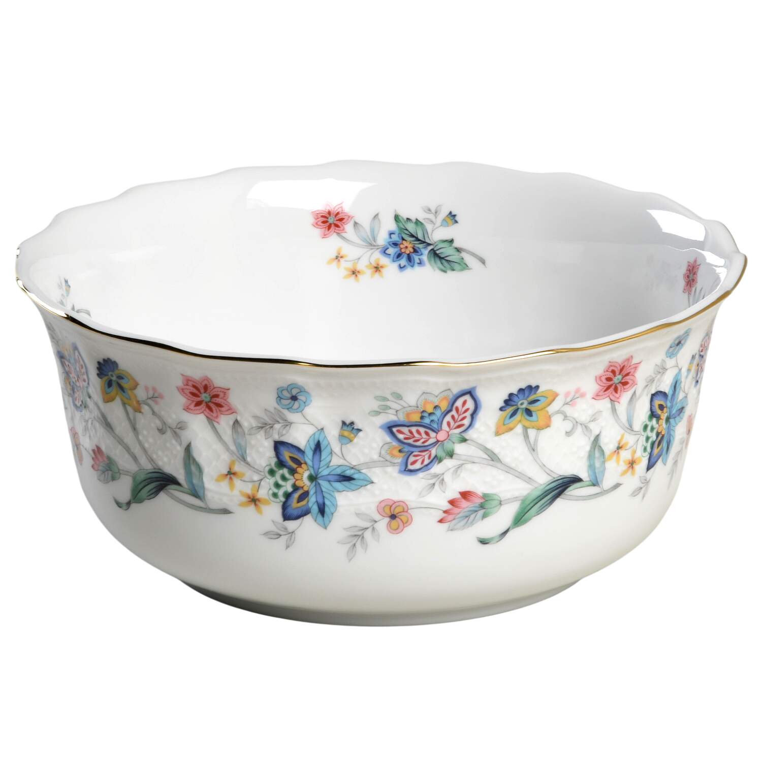 Garden of India (Smooth) 7" Round Vegetable Bowl by Sadek-1