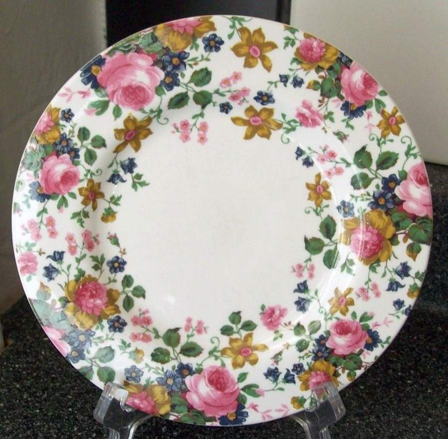 Olde Chintz Salad Plate by Sadler-1