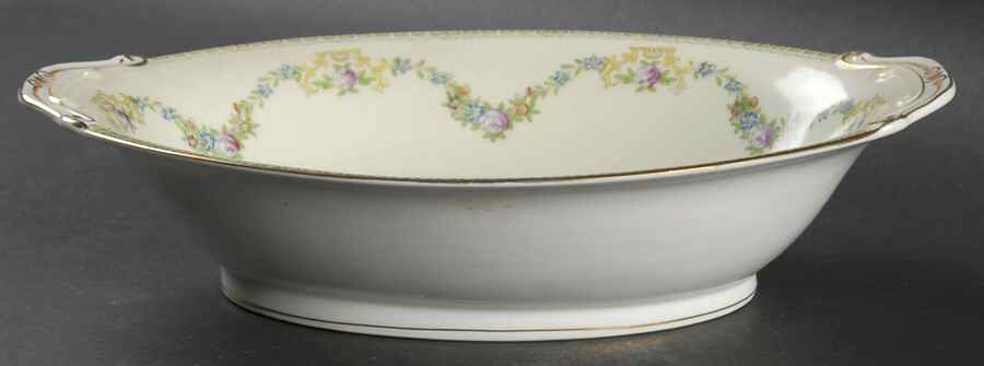 Virginia 11" Oval Vegetable Bowl by Sampy (Japan)-1
