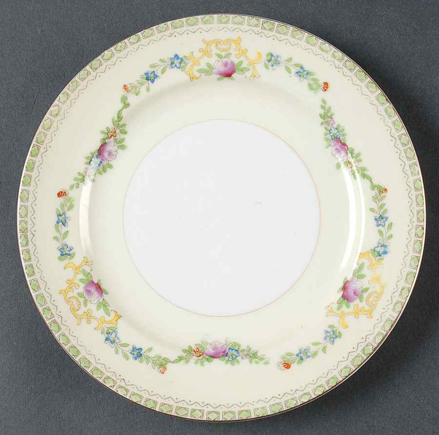 Virginia Bread & Butter Plate by Sampy (Japan)-1