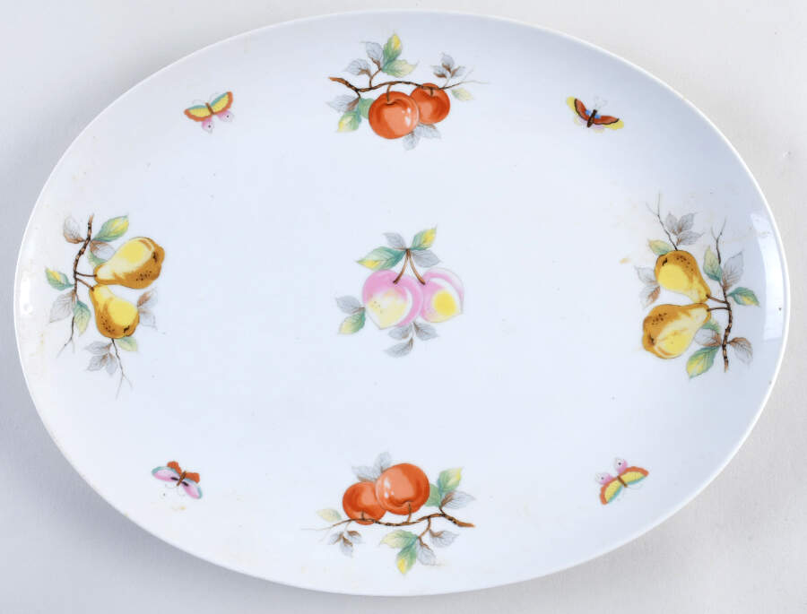 Fruit 14" Oval Serving Platter by Sadek-1