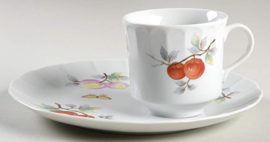 Fruit Snack Plate & Cup Set by Sadek-1