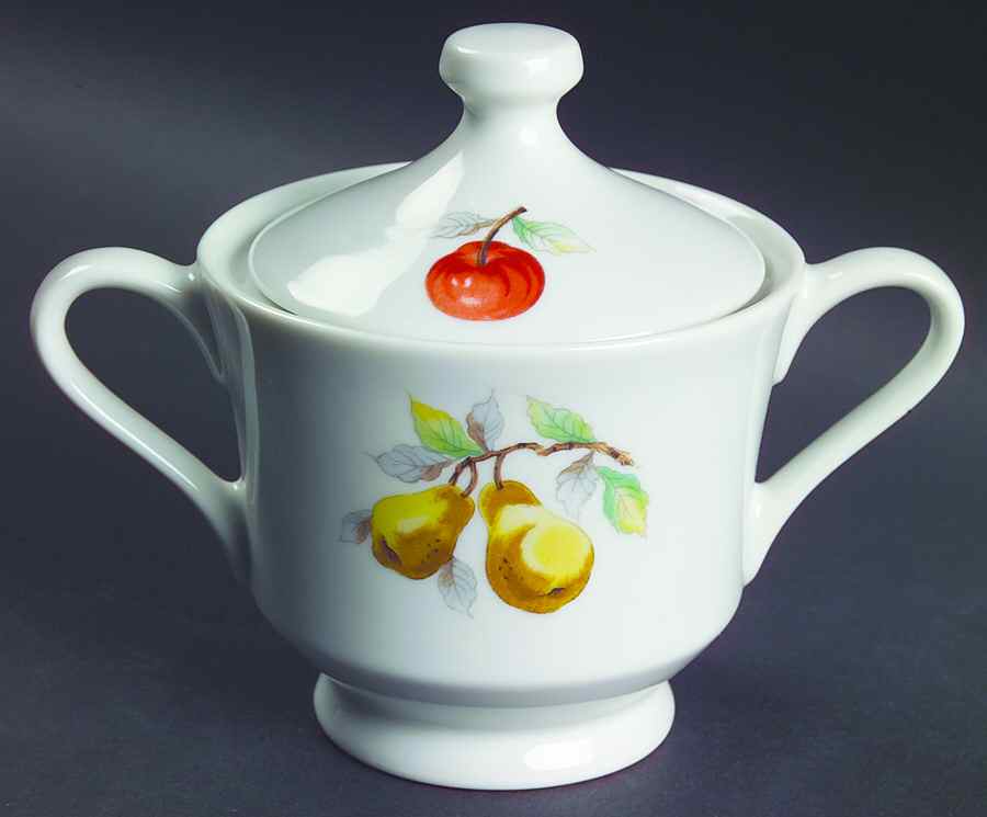 Fruit Sugar Bowl & Lid by Sadek-1