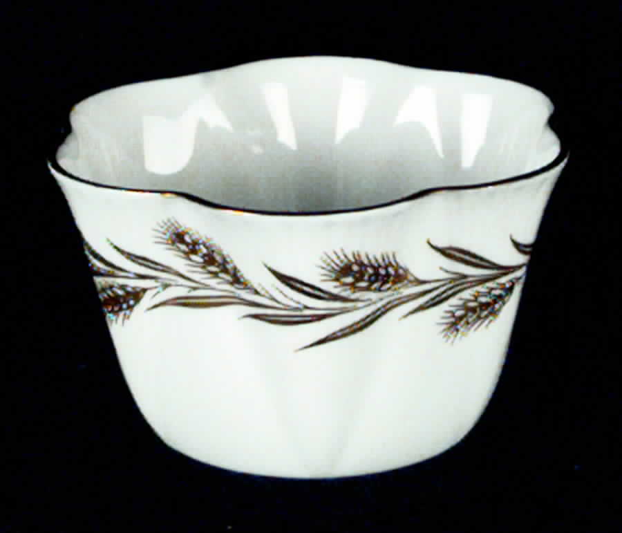 Golden Wheat Flat Cup by Shelley-1