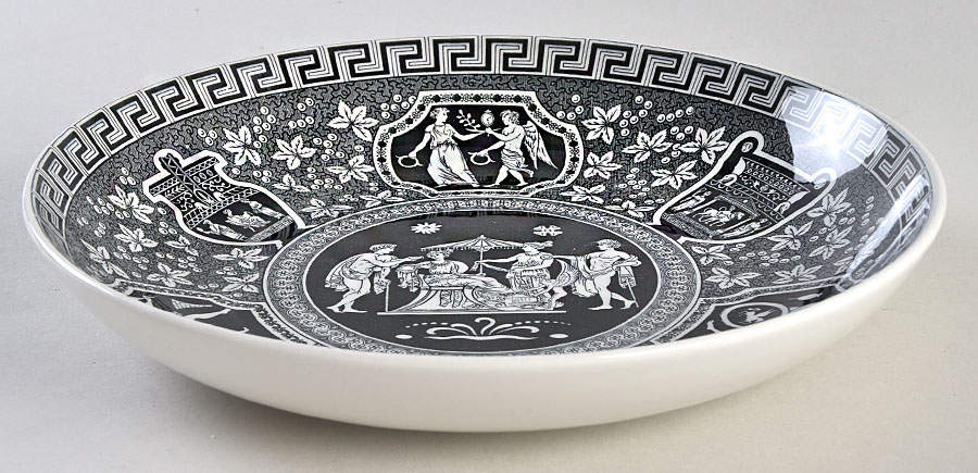 Archive Collection Black 8" Individual Pasta Bowl by Spode-1