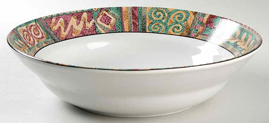 Tapestry 9" Round Vegetable Bowl by Sakura-1