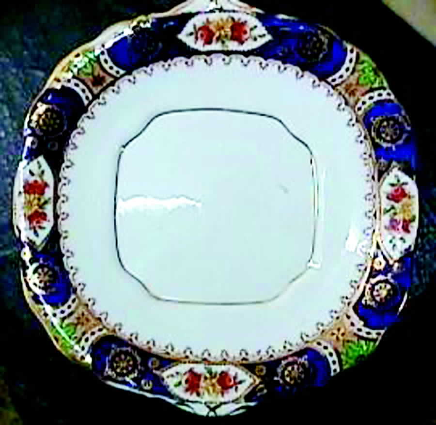 Stratton Square Handled Cake Plate by Salisbury-1