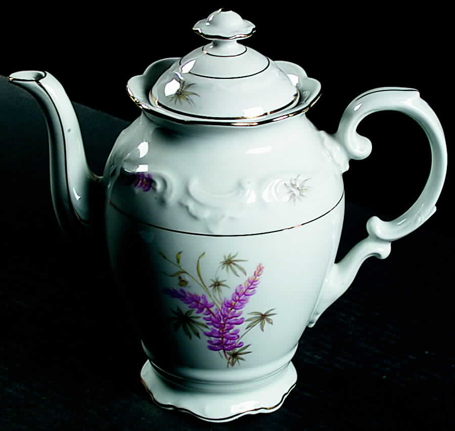 Dutchess Coffee Pot & Lid by Schumann - Bavaria-1