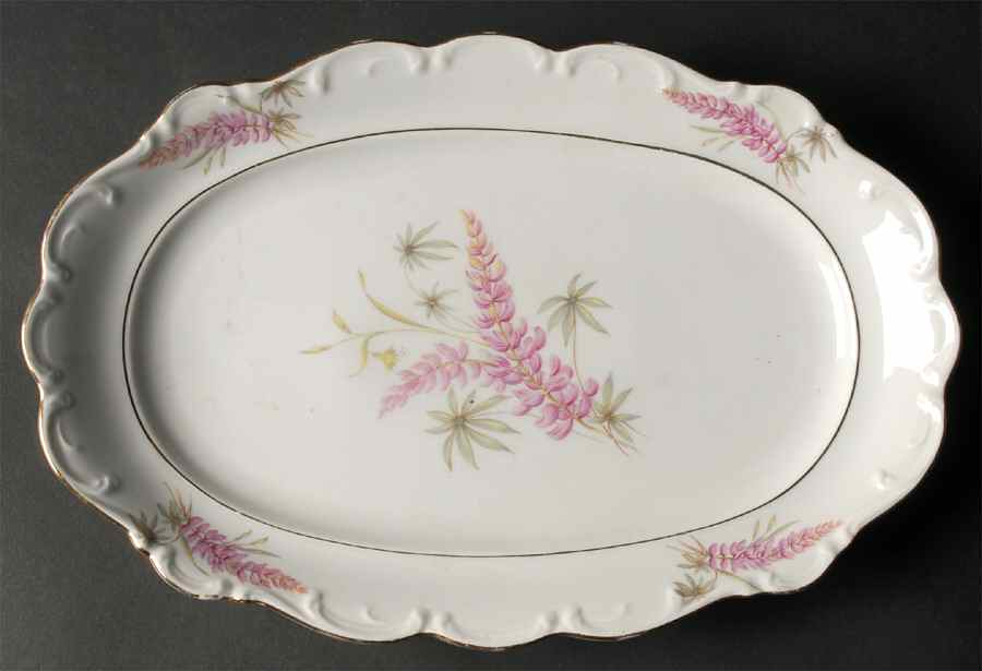 Dutchess 12" Oval Serving Platter by Schumann - Bavaria-1