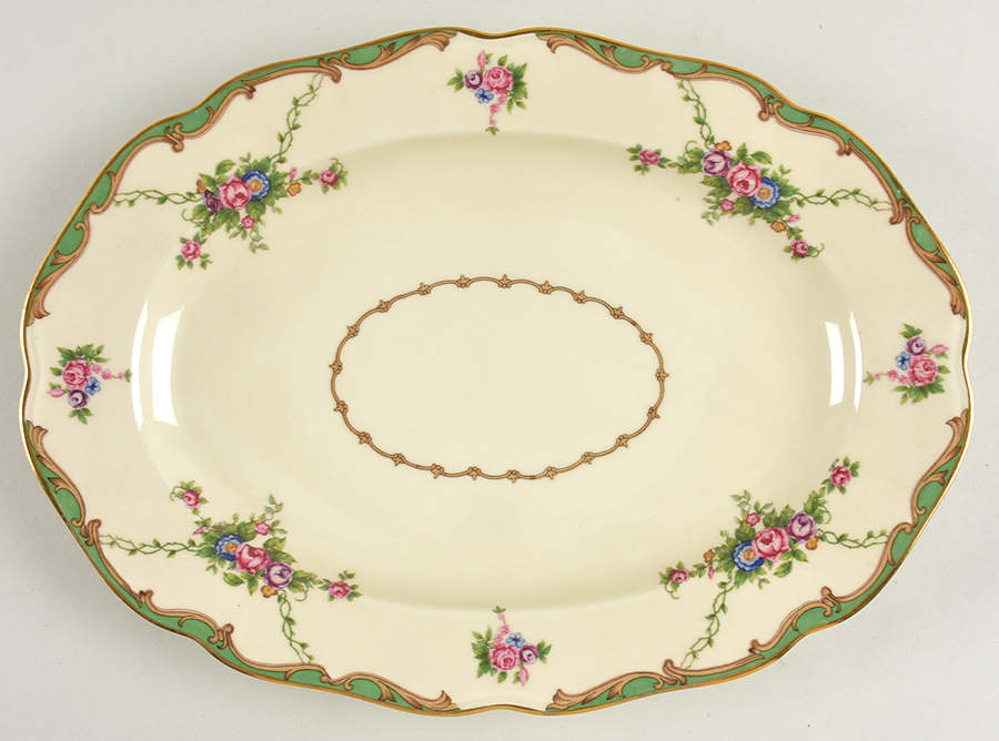 SCL11 12" Oval Serving Platter by Schlaggenwald-1