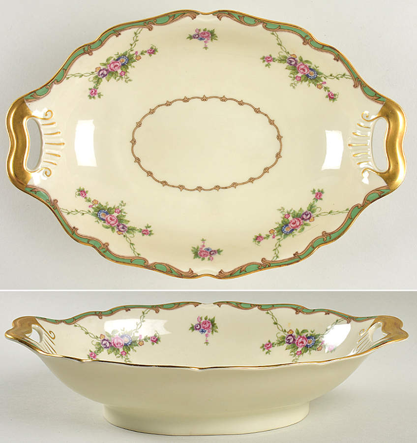 SCL11 10" Oval Vegetable Bowl by Schlaggenwald-1