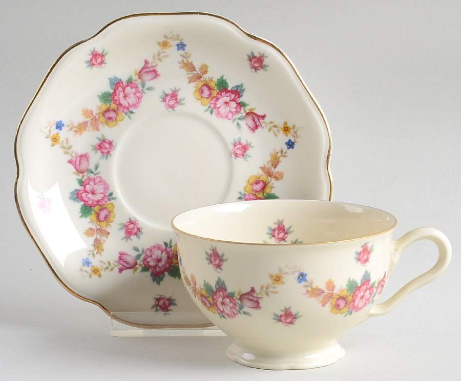 SCL14 Footed Cup & Saucer Set by Schlaggenwald-1