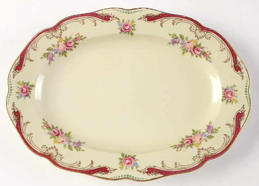 SCL15 12" Oval Serving Platter by Schlaggenwald-1