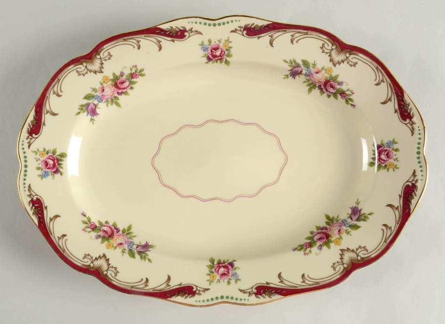 SCL15 12" Oval Serving Platter by Schlaggenwald-1