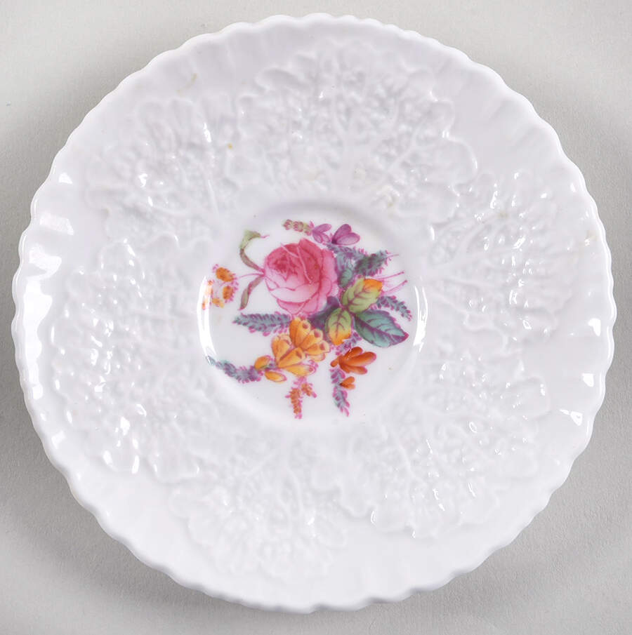Heath & Rose (Savoy Shape) Saucer for Demitasse Cup by Spode-1
