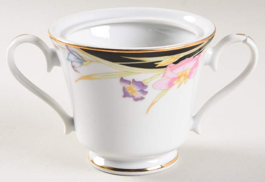 Iris Sugar Bowl No Lid by Seizan-1