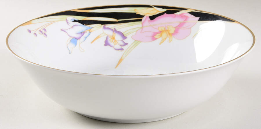 Iris 9" Round Vegetable Bowl by Seizan-1