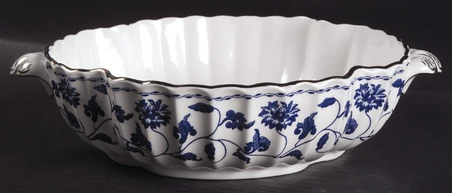 Colonel Blue Round Vegetable No Lid by Spode-1