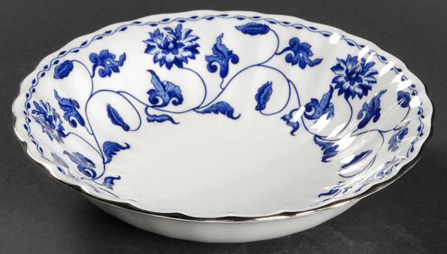 Colonel Blue Coupe Cereal Bowl by Spode-1