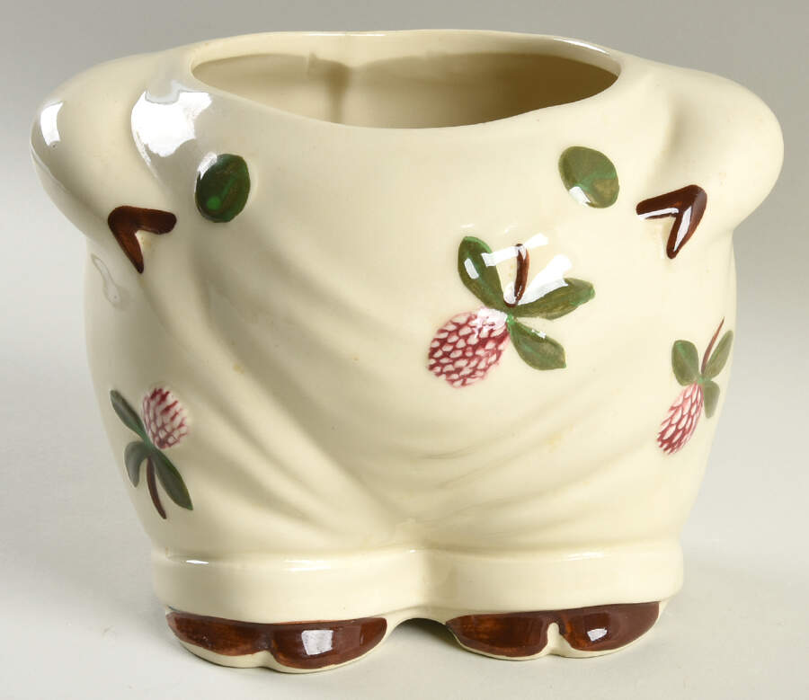 Smiley Pig  Cookie Jar #53 No Lid by Shawnee-1