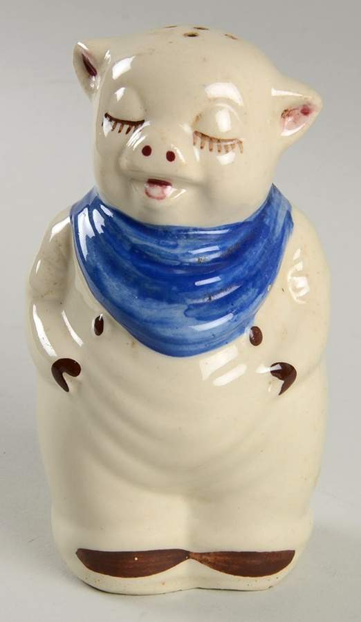 Smiley Pig  #5 Pepper Shaker by Shawnee-1