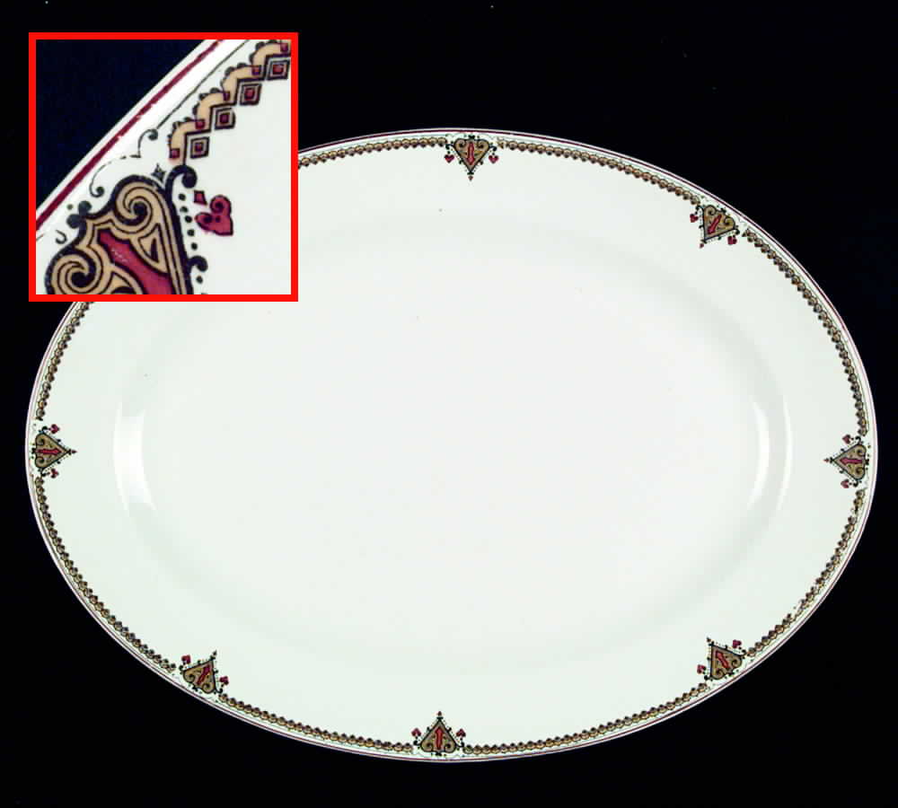 STB101 14" Oval Serving Platter by Steubenville-1