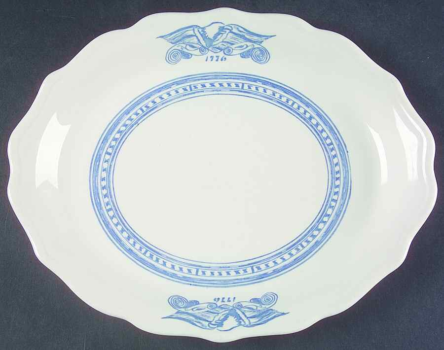 Americana 11" Oval Serving Platter by Syracuse-1