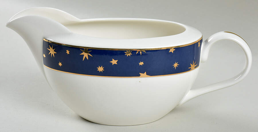 Galaxy Blue (China) Gravy Boat by Sakura-1