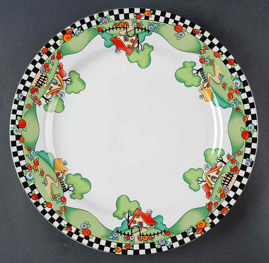 Home Sweet Home 12" Chop Plate (Round Platter) by Sakura-1