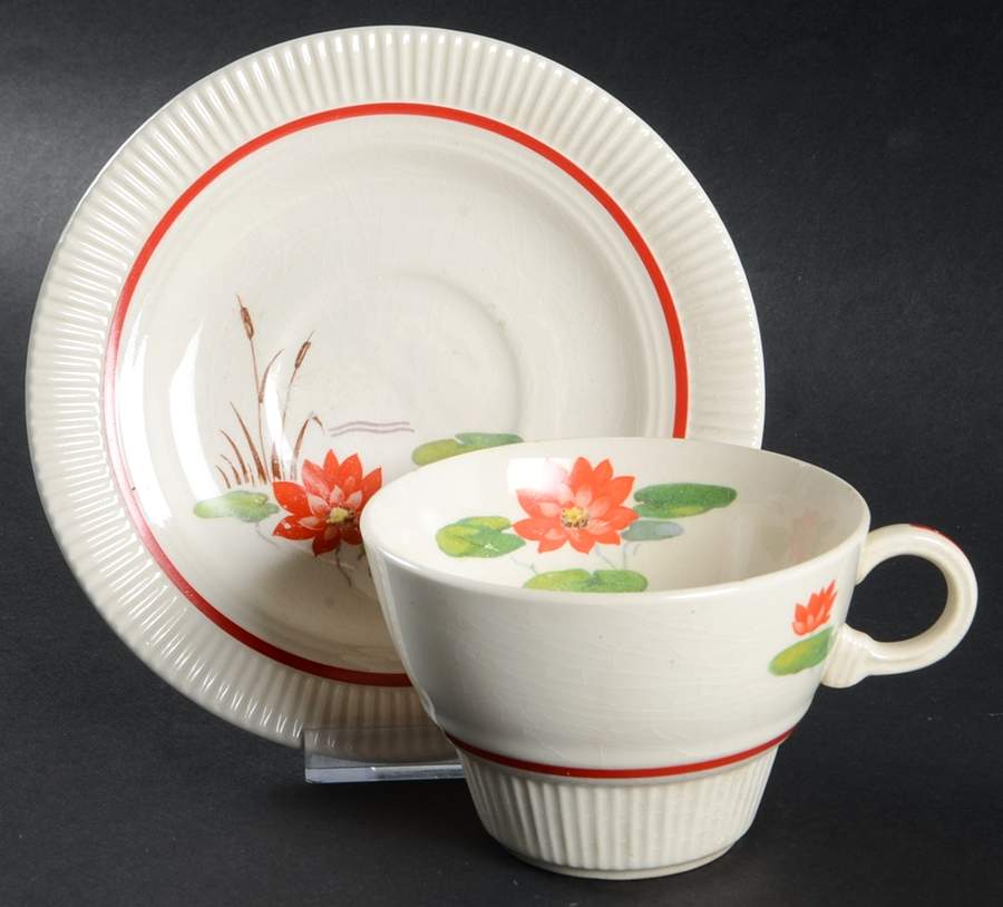 SLM119 Flat Cup & Saucer Set by Salem-1