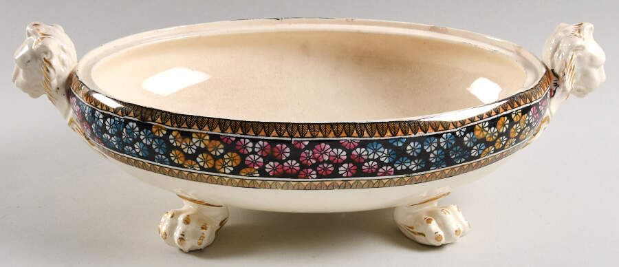 Primrose Multicolor (No Trim) Oval Vegetable No Lid by Spode-1