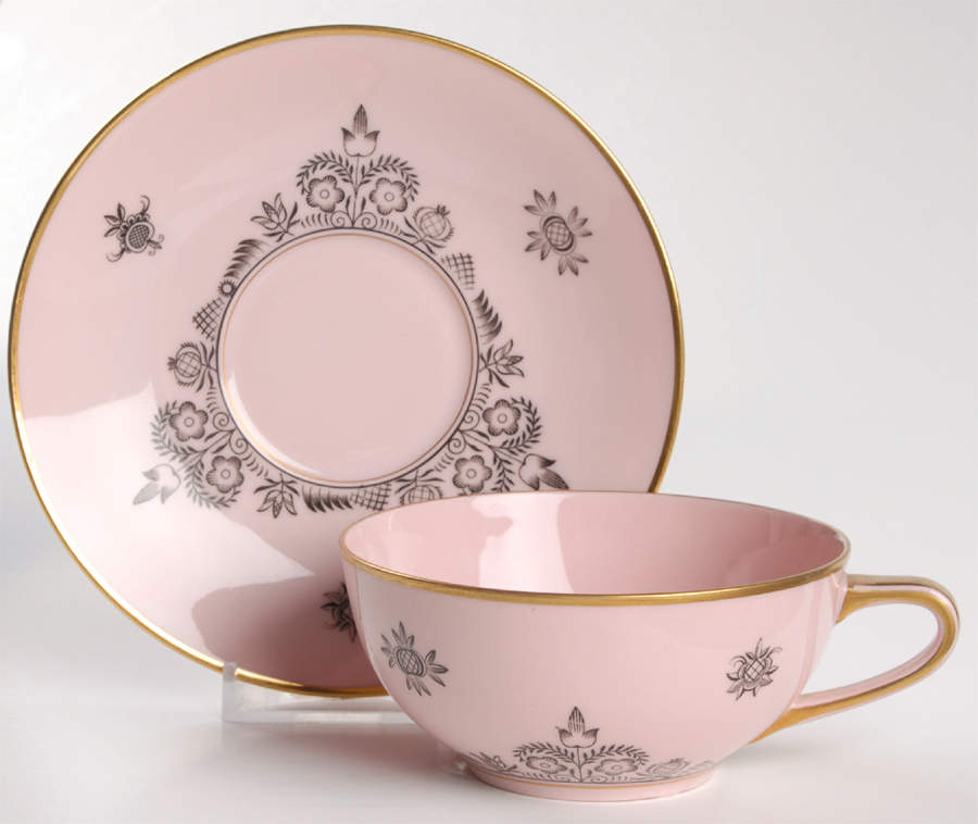 SCL16 Flat Cup & Saucer Set by Schlaggenwald-1