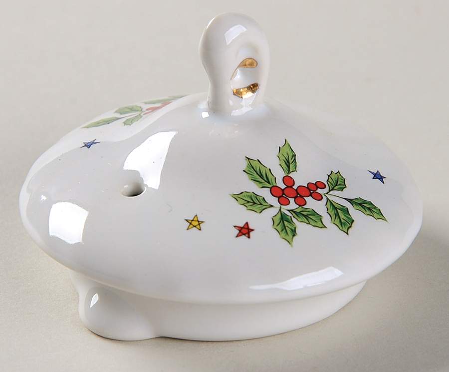 Christmas Eve Lid for Mini Teapot by Salem-1