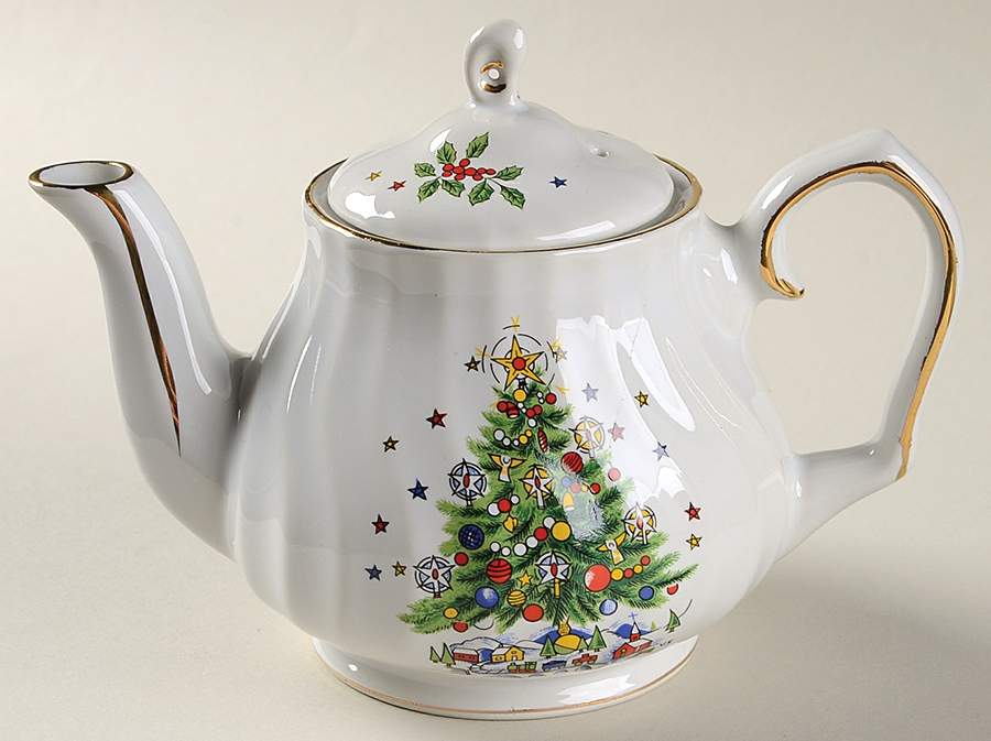 Christmas Eve Mini Teapot & Lid by Salem-1