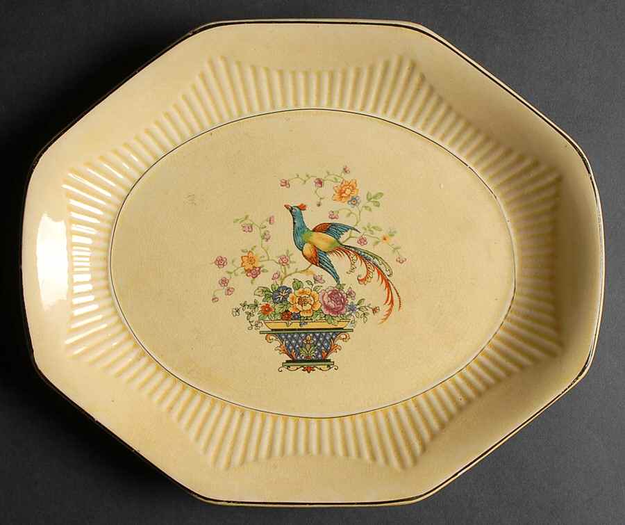 SLM122 11" Oval Serving Platter by Salem-1