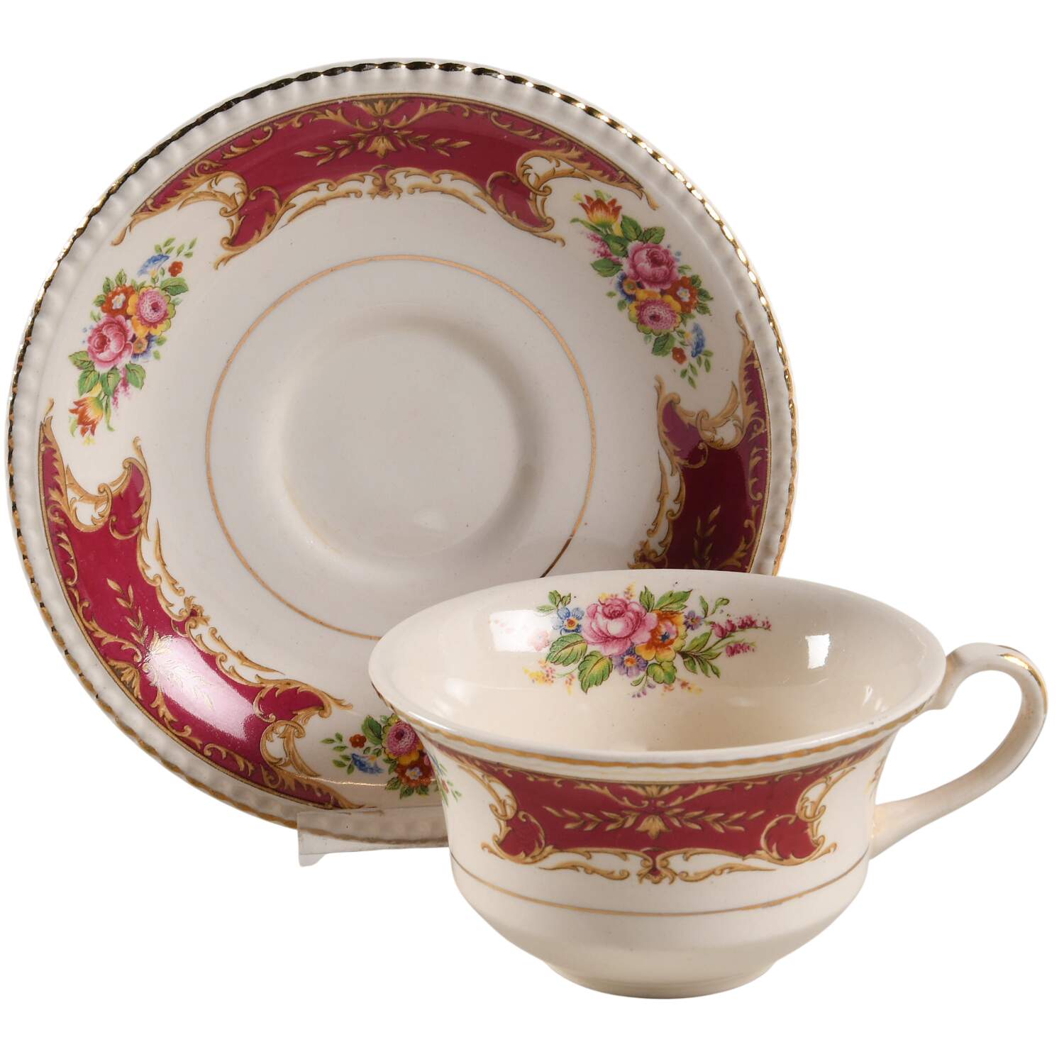 Rosita Flat Cup & Saucer Set by Simpsons-1