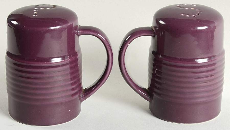 Boscoware Dark Plum Stove Top Salt & Pepper Set by Signature-1