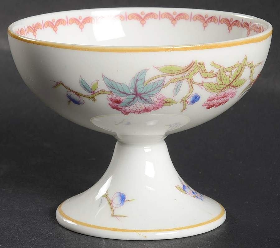 Bombay (Yellow Trim, Ivory Body) China Sherbet by Syracuse-1
