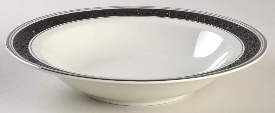 Midnight Dream Rim Soup Bowl by Sone-1