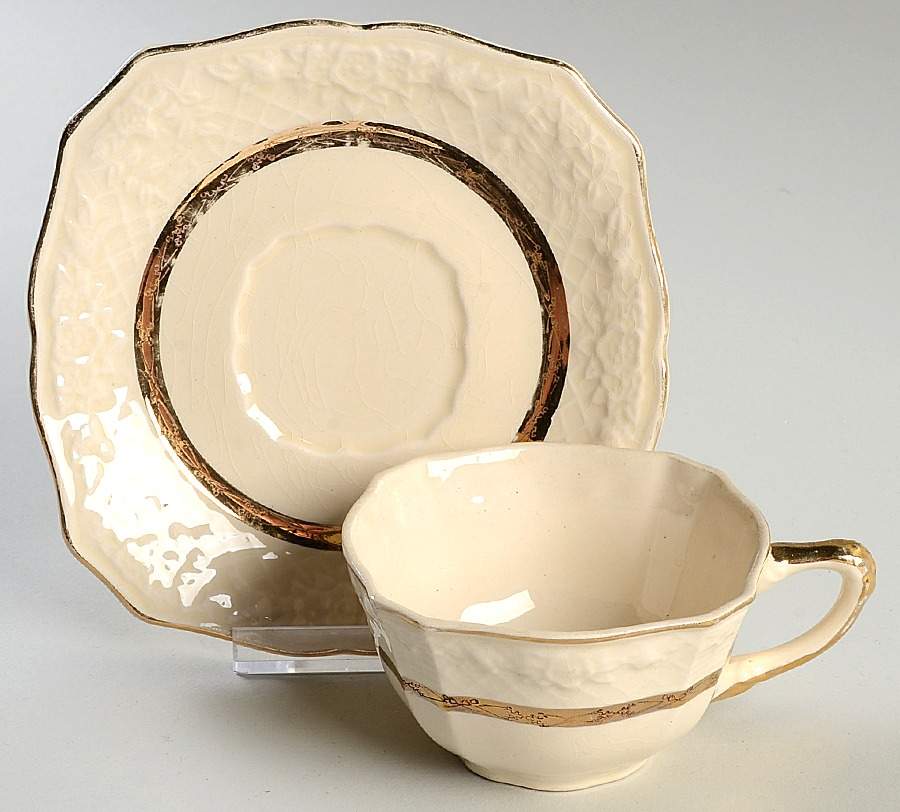 SLM124 Flat Cup & Saucer Set by Salem-1