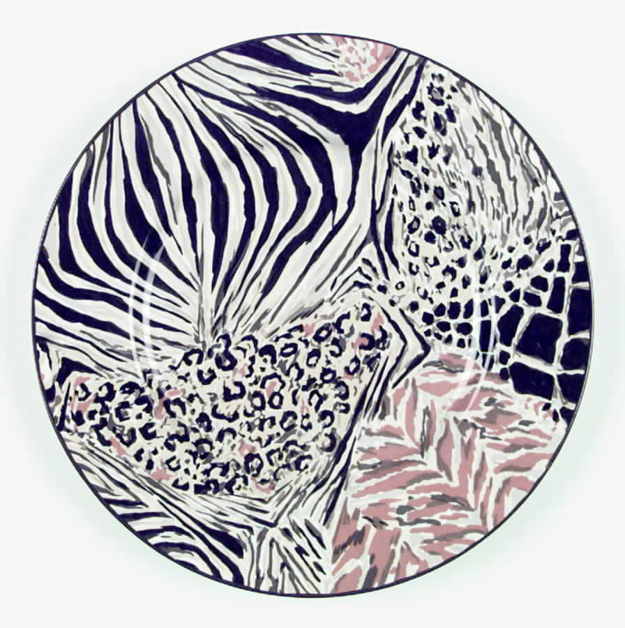 Kenya Salad Plate by Sasaki-1