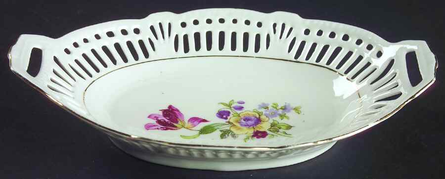 SWH4 8" Pierced Oval Bowl by Schwarzenhammer-1