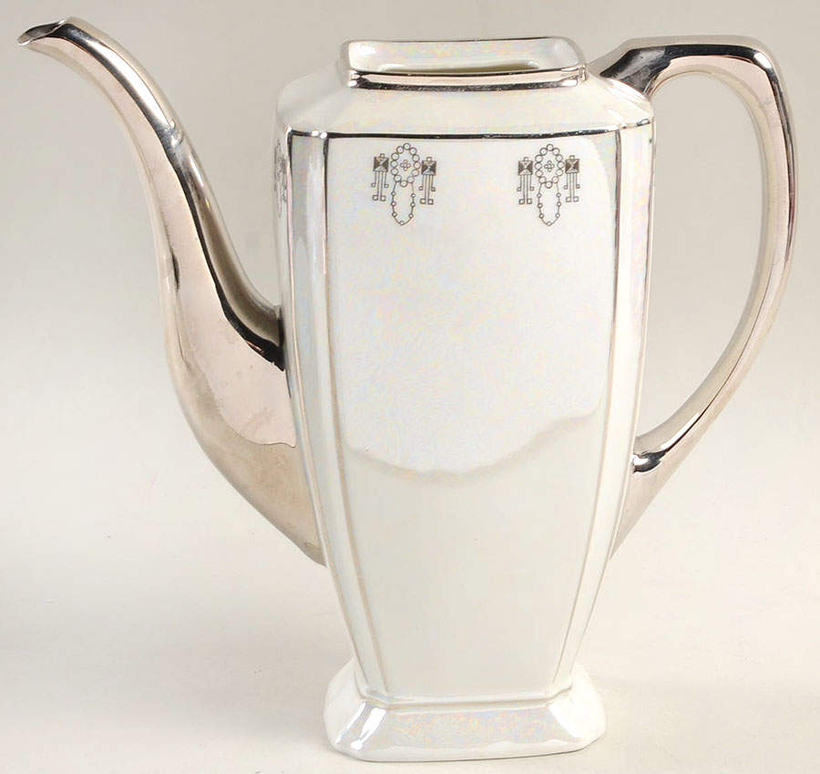 Colonial Coffee Pot No Lid by Silverite (Bavaria)-1
