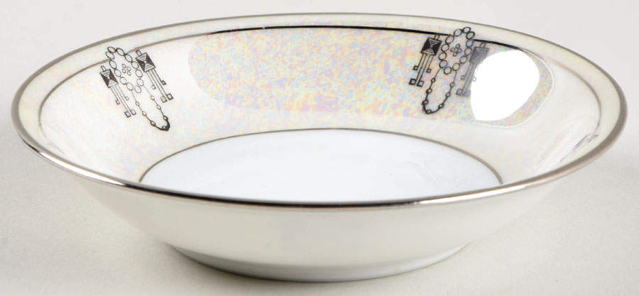 Colonial Fruit/Dessert (Sauce) Bowl by Silverite (Bavaria)-1